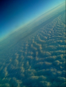 cloud from plane